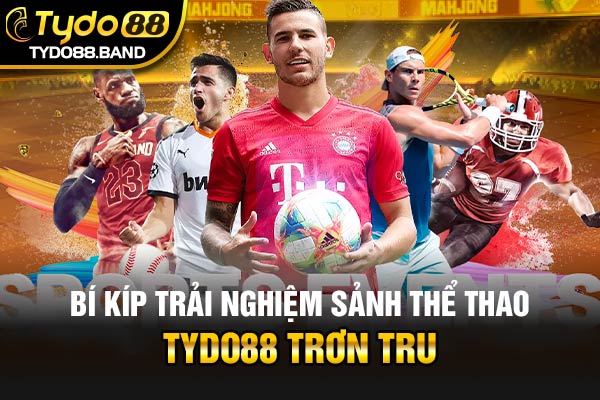 Bí kíp trải nghiệm sảnh thể thao TYDO88 trơn tru 