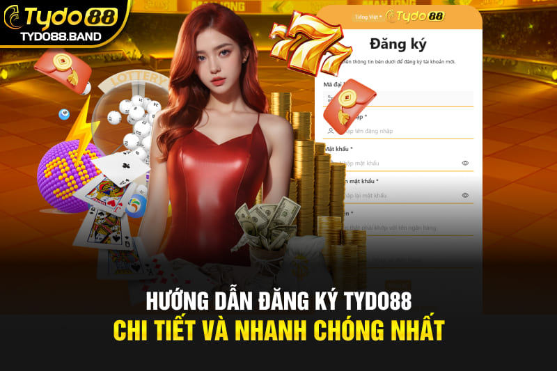 Hướng dẫn đăng ký TYDO88 chi tiết và nhanh chóng nhất