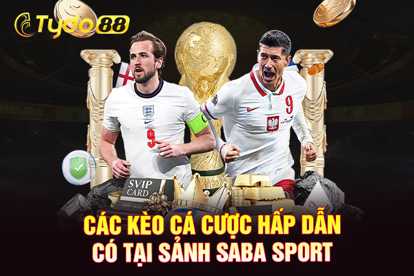 Các kèo cá cược hấp dẫn có tại sảnh Saba Sport