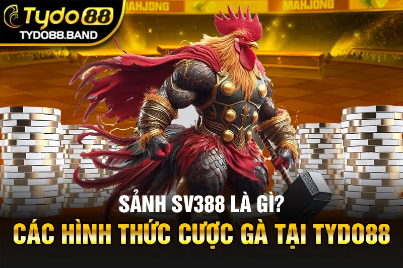 Sảnh SV388 Là Gì? Các Hình Thức Cược Gà Tại TYDO88